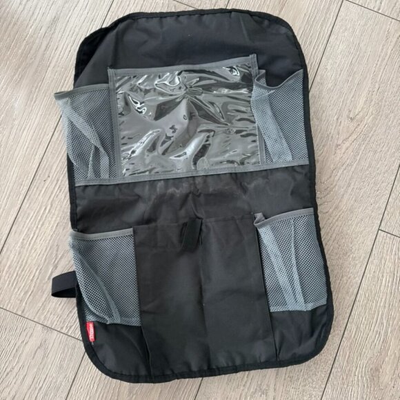 Nuby Ultimate Backseat Car Organizer and Storage - Pockets, Tablet Holder Black - Picture 1 of 3